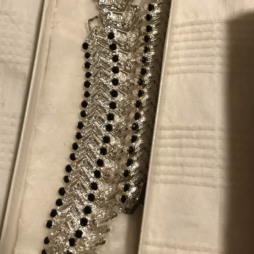 silver necklace